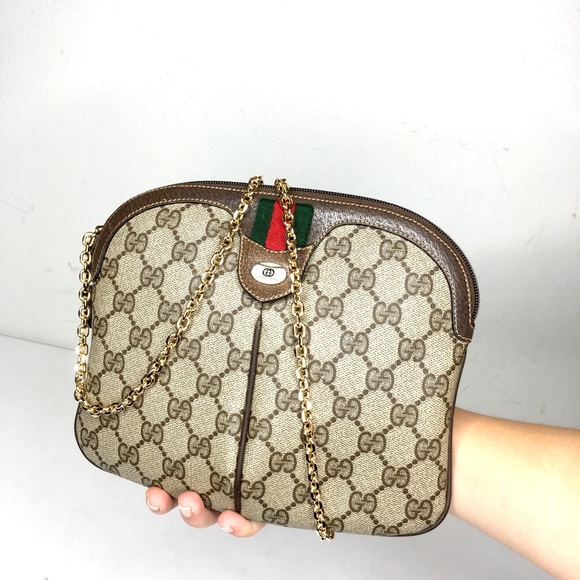 Authentic Gucci brown monogram crossbody bag - Picture 13 of 16